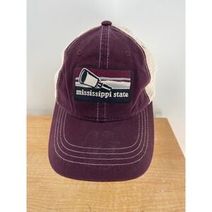 Mississippi State Bulldogs Zephyr Cowbell Trucker Hat Maroon Mesh Adjustable